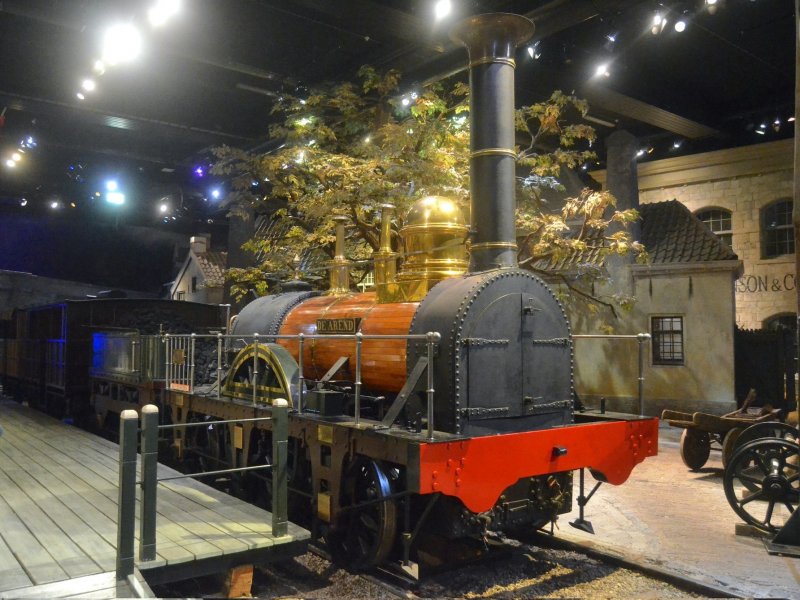De Arend in de expositieruimte van het Spoorwegmuseum (Foto: Eriksw )