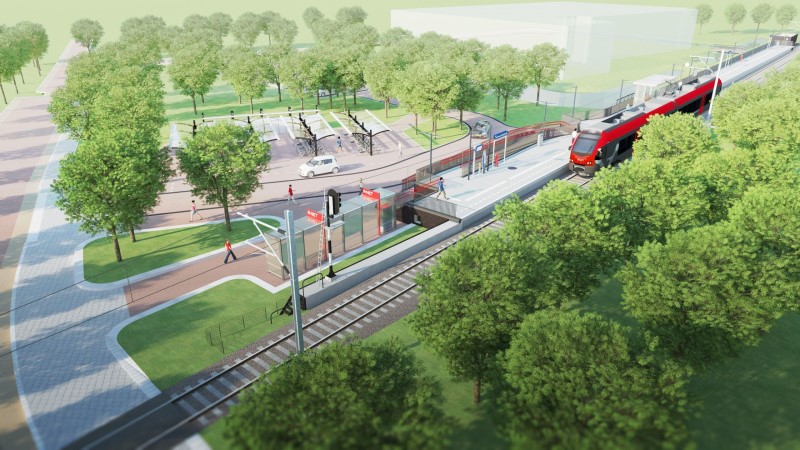 Artist impression: ProRail