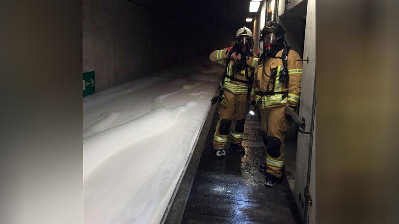 Goederenspoortunnel Barendrecht dicht na schuim