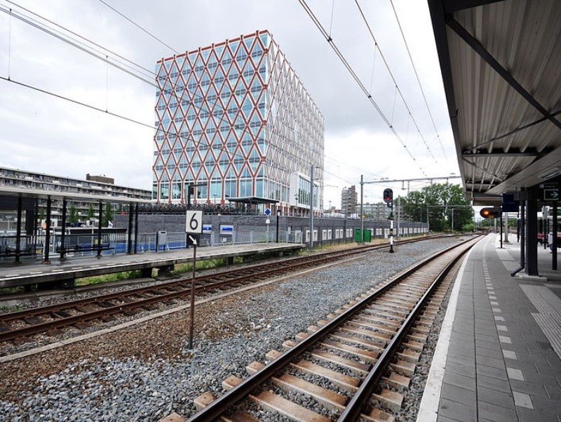 Het markante 'stroopwafel'-gebouw van Gouda (Foto: Ralf Roletschek)
