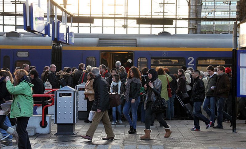 Een archieffoto van de spits (Foto: Maurits Vink)