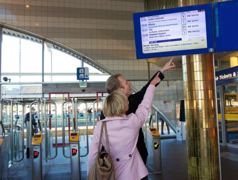 Vanaf september zullen er minder treinen bij de NS rijden. (Foto: NS)