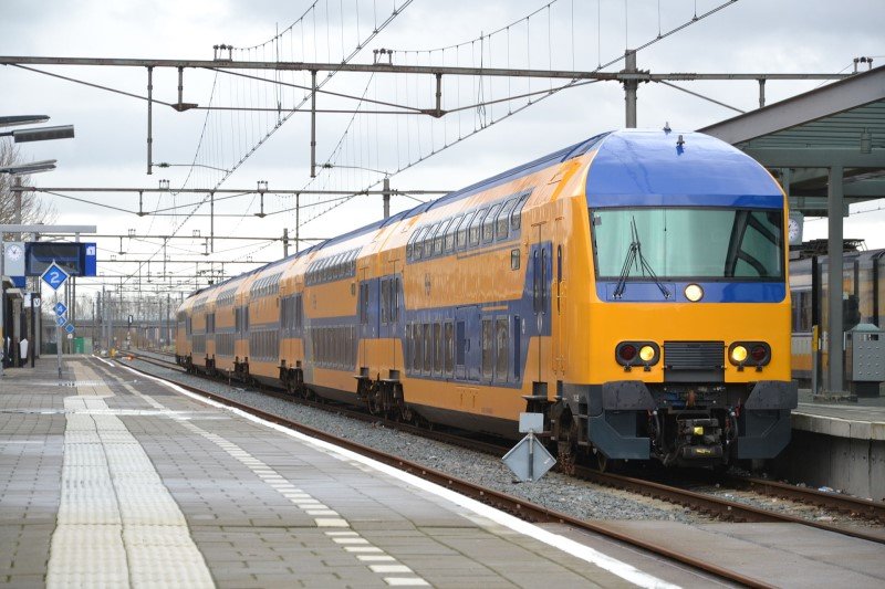 Een trein van het type DDZ (Foto: Alfenaar)