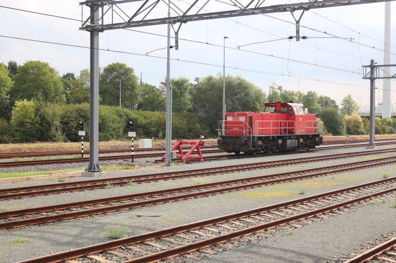 Het bestaande goederenemplacement in de Westhaven van Amsterdam (Foto: Treinenweb)