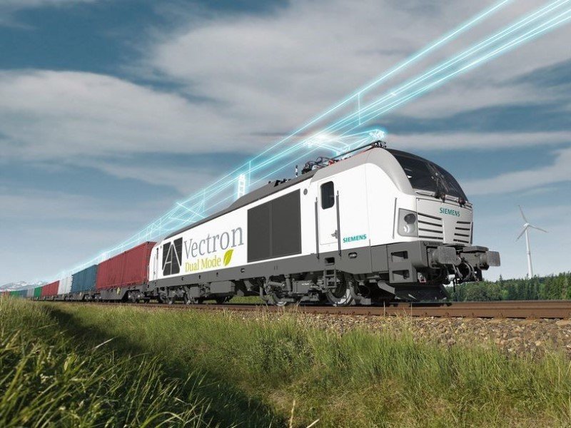 De veelverkochte Siemens Vectron die in bijna heel Europa rondrijdt. (Foto: Siemens Mobility)