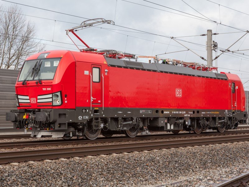 Een Siemens Vectron van de Duitse spoorwegen (Foto: Siemens Mobility)