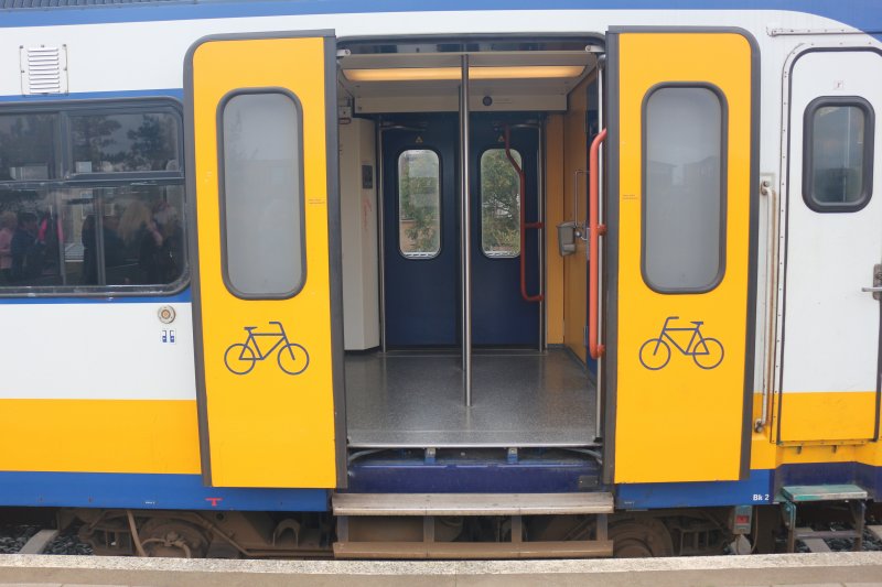 Vanaf 1 juli zijn fietsen weer welkom in de trein (Foto: Treinenweb)