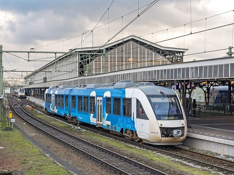 Een trein van Keolis op het traject Oldenzaal - Zutphen (Foto: Rob Dammers)