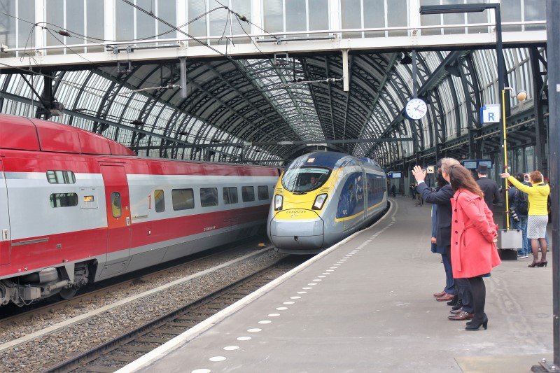 De NS heeft zich ook bij ACM aangemeld voor open toegang met de huidige internationale lijnen. (Foto: Treinenweb)