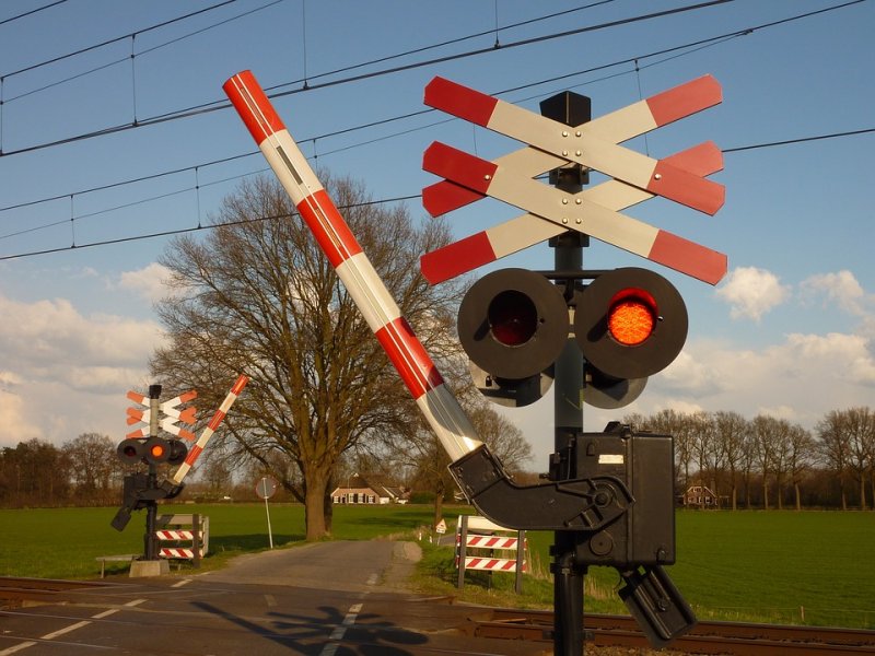 Het aantal gevaarlijke situaties op overwegen in in 2020 licht gestegen (Foto: ProRail)