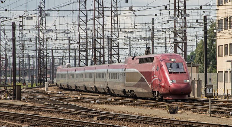 Thalys laat minder treinen rijden omdat de treinen te leeg blijven. (Foto: Rob Dammers)