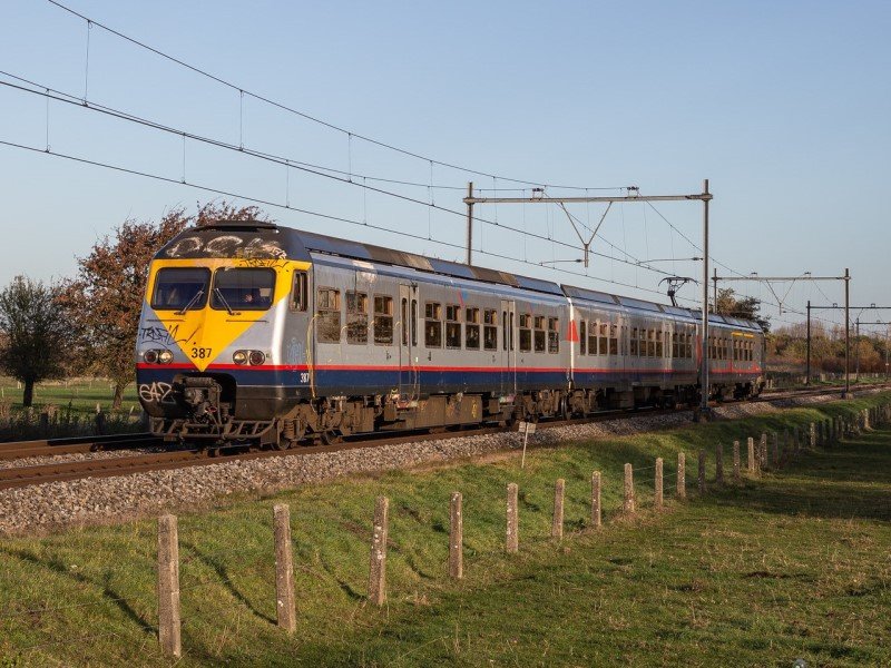 Een archieffoto van een Break-treinstel van de NMBS (Foto: Bas Meijer)