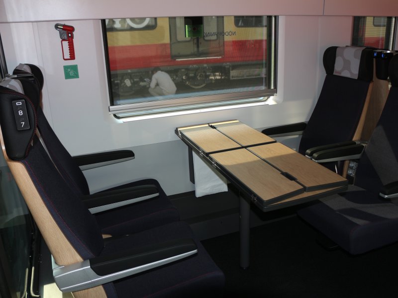 Het interieur van de Mlar (Foto: Treinenweb)