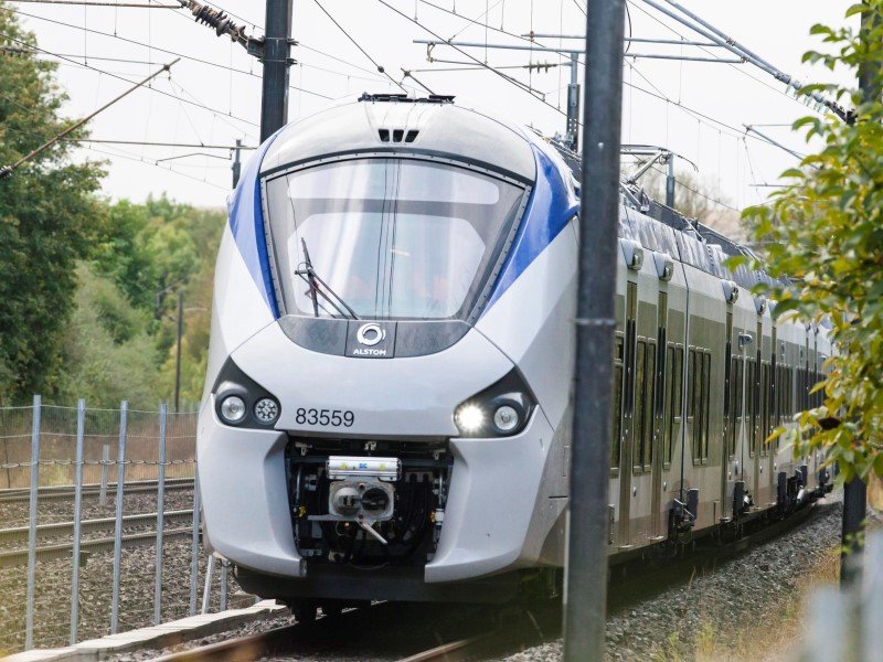 De Coradia Polyvalent die aan CAF verkocht is. (Foto: Alstom)