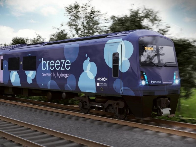 De nieuwe Class 600 Breeze-trein die ontwikkeld wordt (Foto: Alstom)