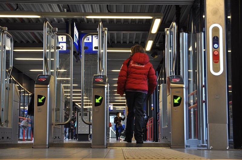 Gratis reizen is mogelijk met omzeilen van OVpay. (Foto: Onderwijsgek)