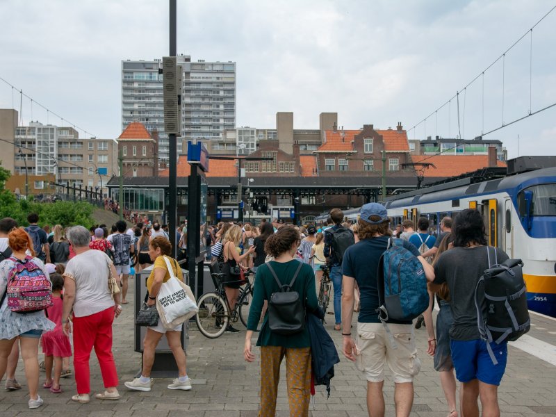 Archieffoto van station Zandvoort aan Zee (Foto: Rob Dammers)