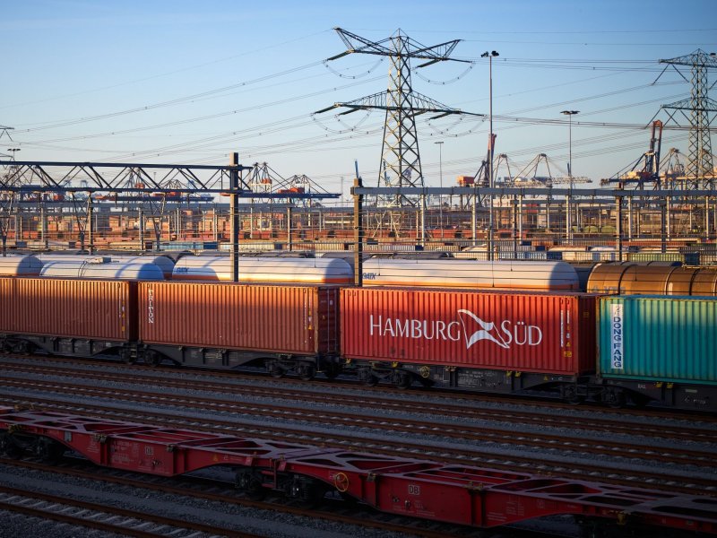 Een archieffoto van de havenspoorlijn (Foto: ProRail)