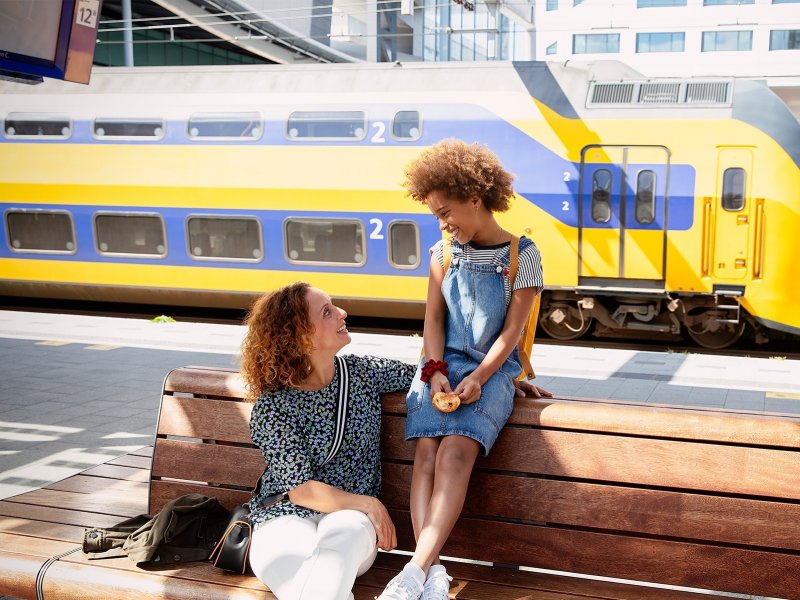 De mondkapjesverplichting is vanaf vandaag versoepeld (Foto: NS)