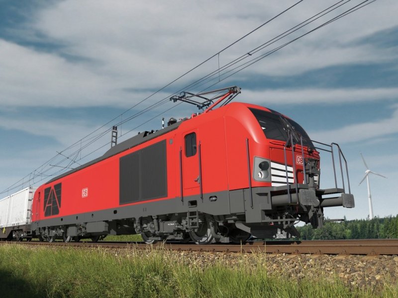 De Dual-mode Siemens Vectron die DB Cargo besteld heeft (Foto: Siemens)