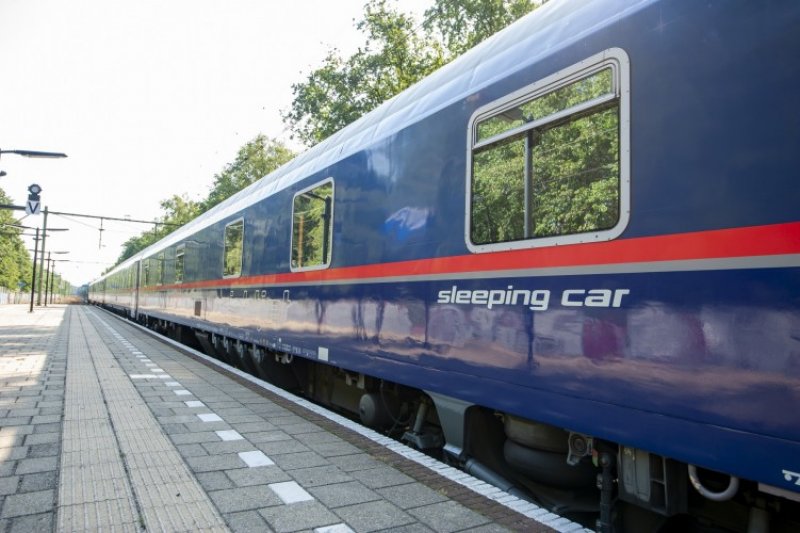 De slaaprijtuigen van de Nightjet. (Foto: NS)