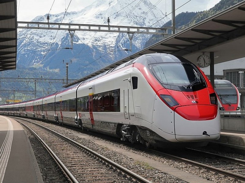 Een Giruno van de SBB in het Zwitserse Erstfeld (Foto: Kecko)