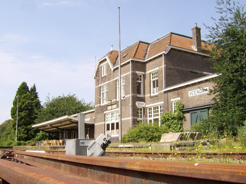 Het oude station van Veendam (Foto: Frank Loer)