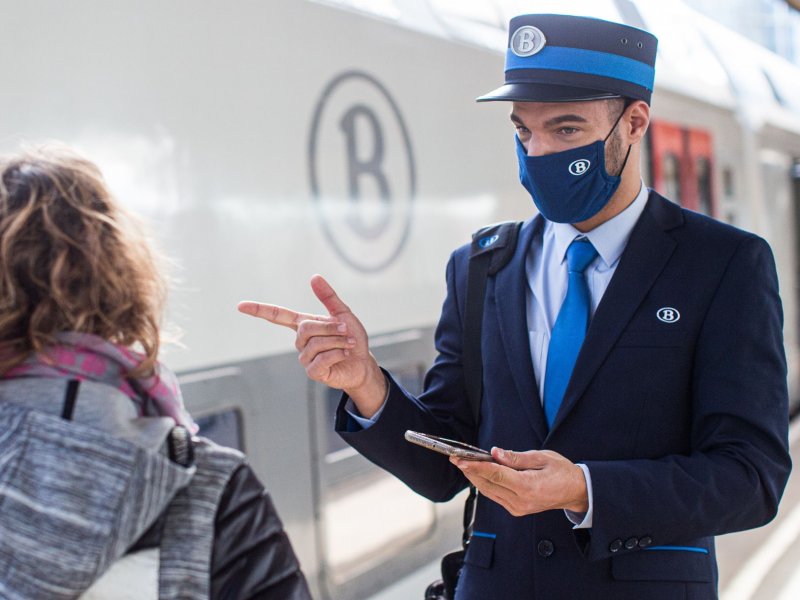 De NMBS schaalt weer op naar de oude dienstregeling met meer treinen. (Foto: NMBS)