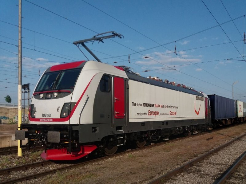 De Traxx MS-3 locomotief van Bombardier (Foto: Bombardier )