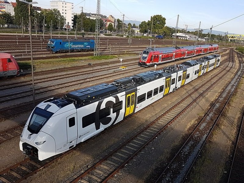 De Mireo in S-Bahn uitvoering in Rhein-Neckar