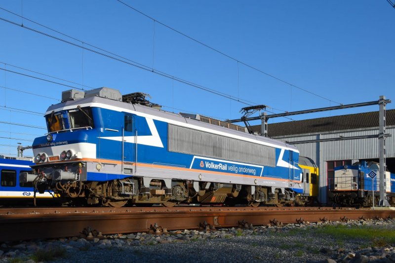 De nieuwe elektrische aanwinst van VolkerRail (Foto: VolkerRail)