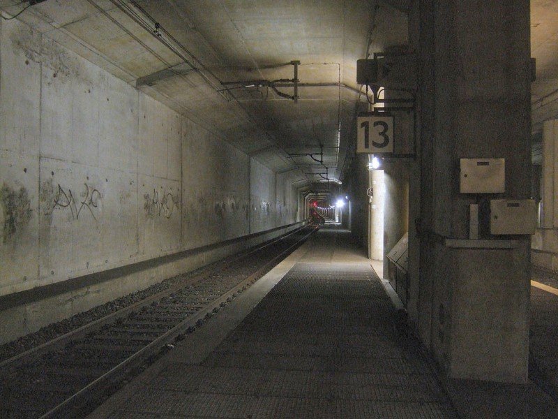 De Willemsspoortunnel in Rotterdam (Foto: Hanhil)