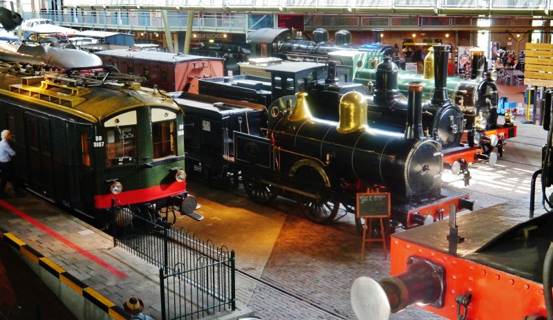 Het Spoorwegmuseum in Utrecht (Foto: Zairon)