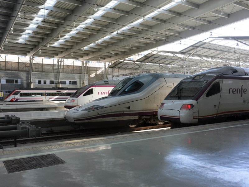 De huidige materieelvloot van Renfe (Foto: Pixabay)