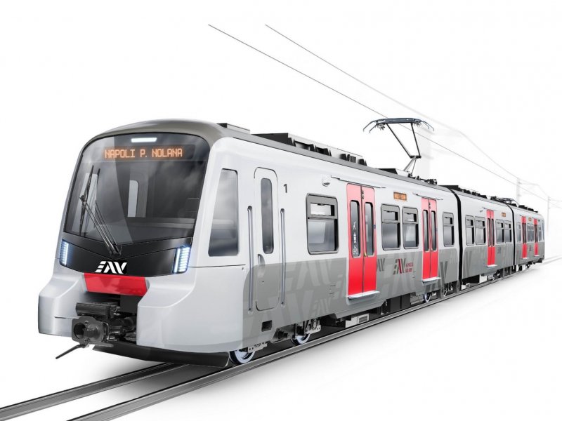 Een conceptafbeelding van de nieuwe trein (Foto: Stadler)