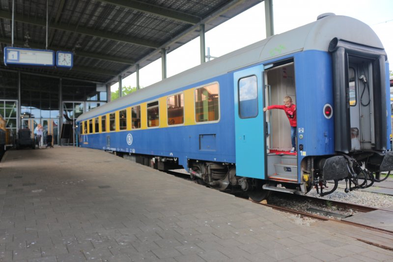 Het I10-restauratierijtuig van de NMBS