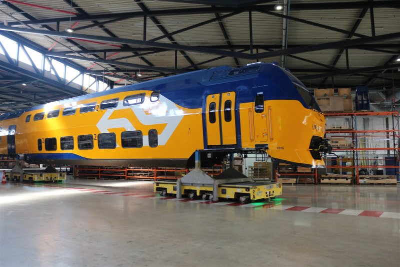 De opknapbeurt zal in de werkplaats van Haarlem plaatsvinden. (Foto: Treinenweb)