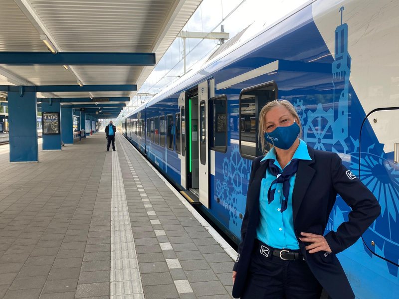 Vanaf vandaag kan je op drie stations Keolis Service Medewerkers vinden (Foto: Keolis)