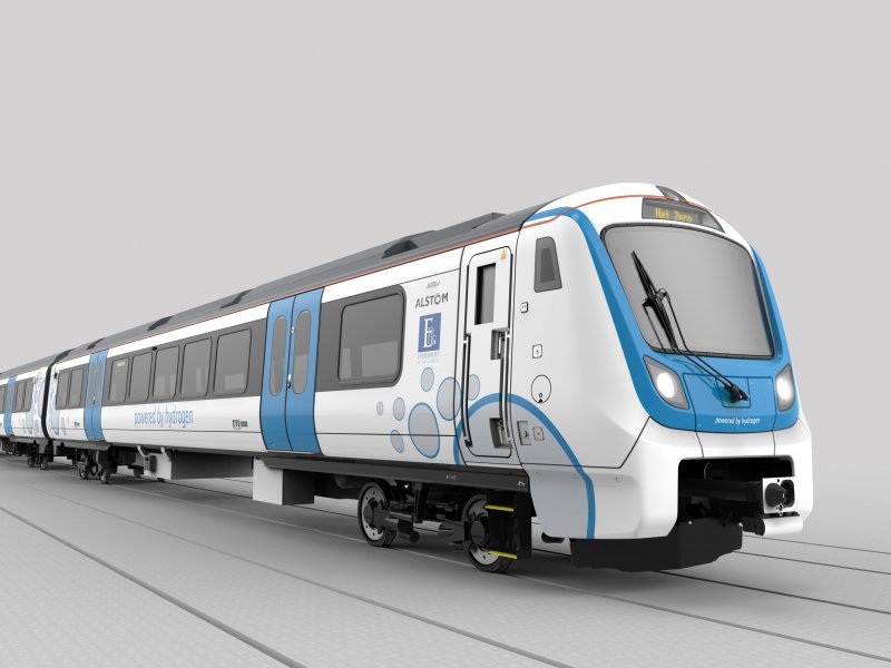 Alstom en Everholts Rail gaan tien waterstoftreinen bouwen (Foto: Alstom)