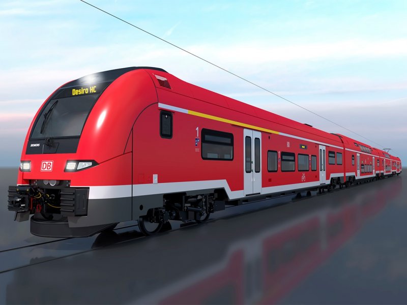 De Siemens Desiro HC voor DB Regio (Foto: Siemens AG)