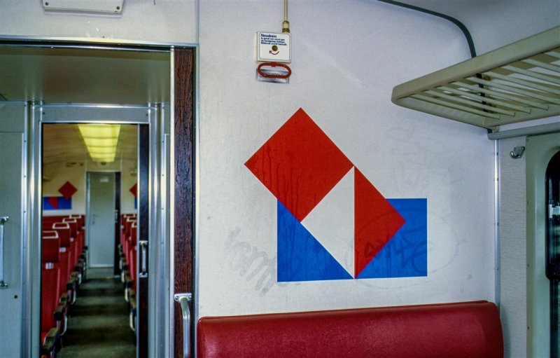 Het interieur van de normale SGM-treinstellen. (Rechten: Albert Koch)