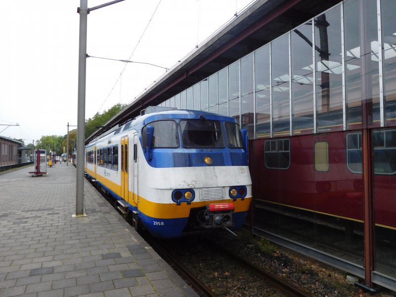 De SGM heeft ook dienst gedraaid als pendeltrein naar het Spoorwegmuseum (Foto: Kevin Schipper)