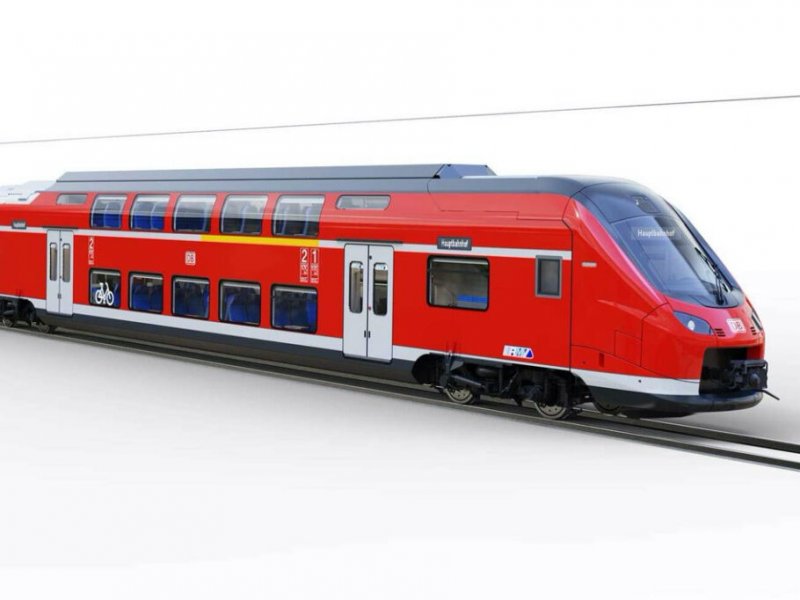 Dit is de Alstom Coradia Stream voor DB Regio. Het is nog niet duidelijk hoe de trein voor Sleeswijk-Holstein eruit zal komen te zien. (Foto: Alstom)