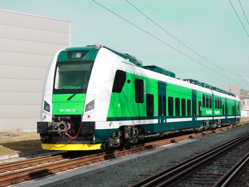 Een impressie van een trein van koda Transportation (Foto: koda Transportation)