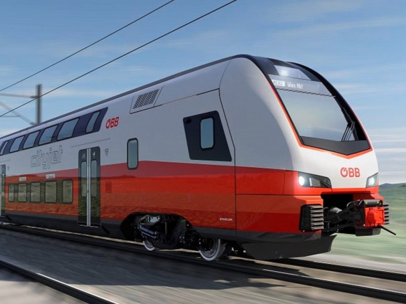 Alle ÖBB en Westbahn verbindingen in Salzburg zijn komende maanden gratis op vrijdag (Foto: Stadler Rail)