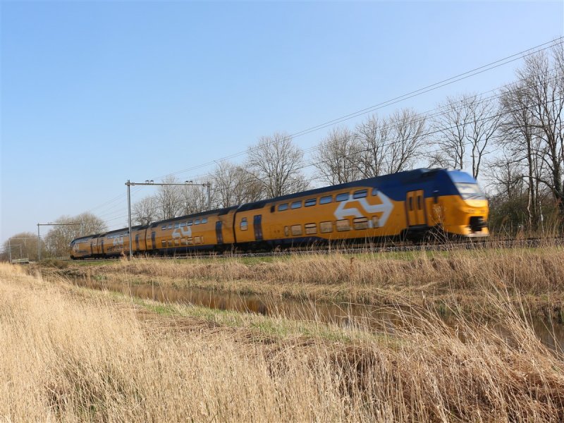 De Tweede Kamer wil de Lelylijn realiseren als compensatie van de gaswinning in Groningen. (Foto: Treinenweb)