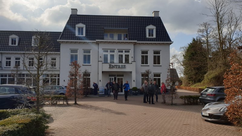 Het Fletcher hotel in Ouddorp waar we overnacht hebben.