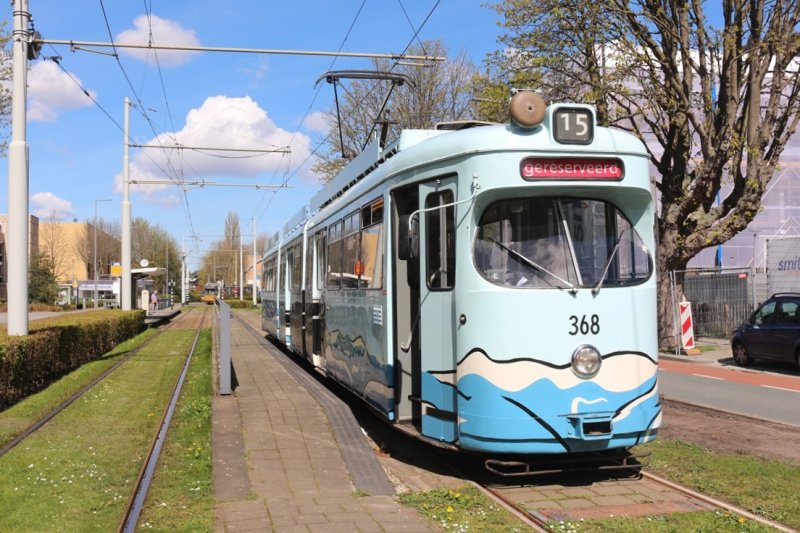 Onderweg met de 368 door Rotterdam naar Schiebroek 