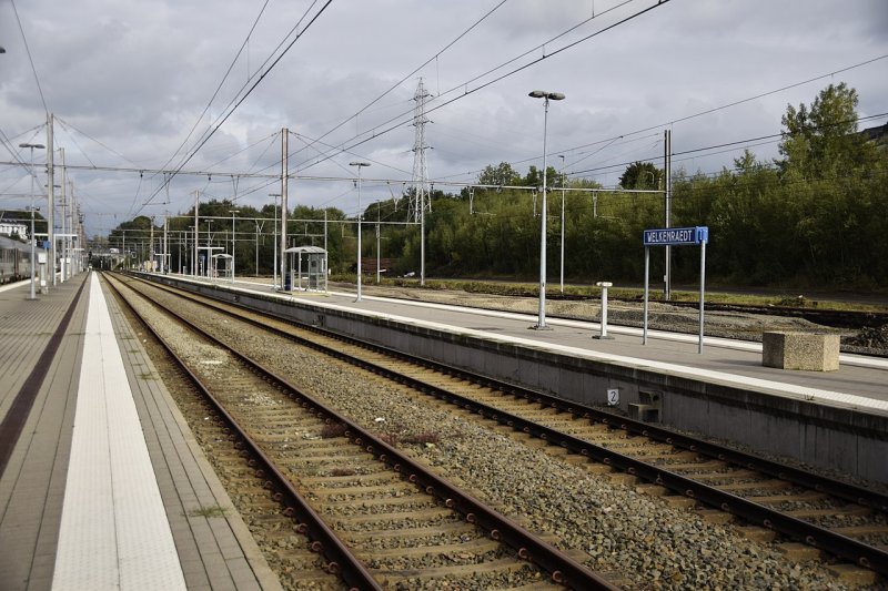 Het grensstation van het Belgische Welkenraedt. (Foto: Mosbatho)