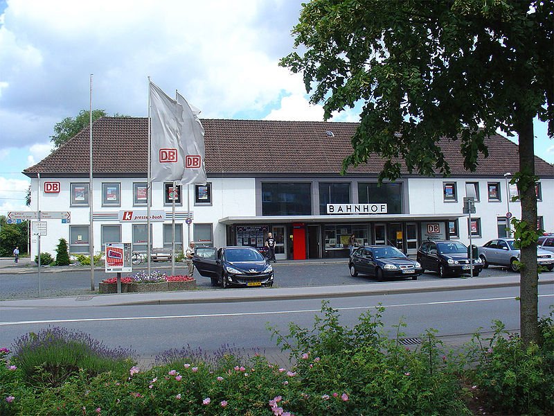 Het huidige station van Emmerich. (Foto: Gouwenaar)